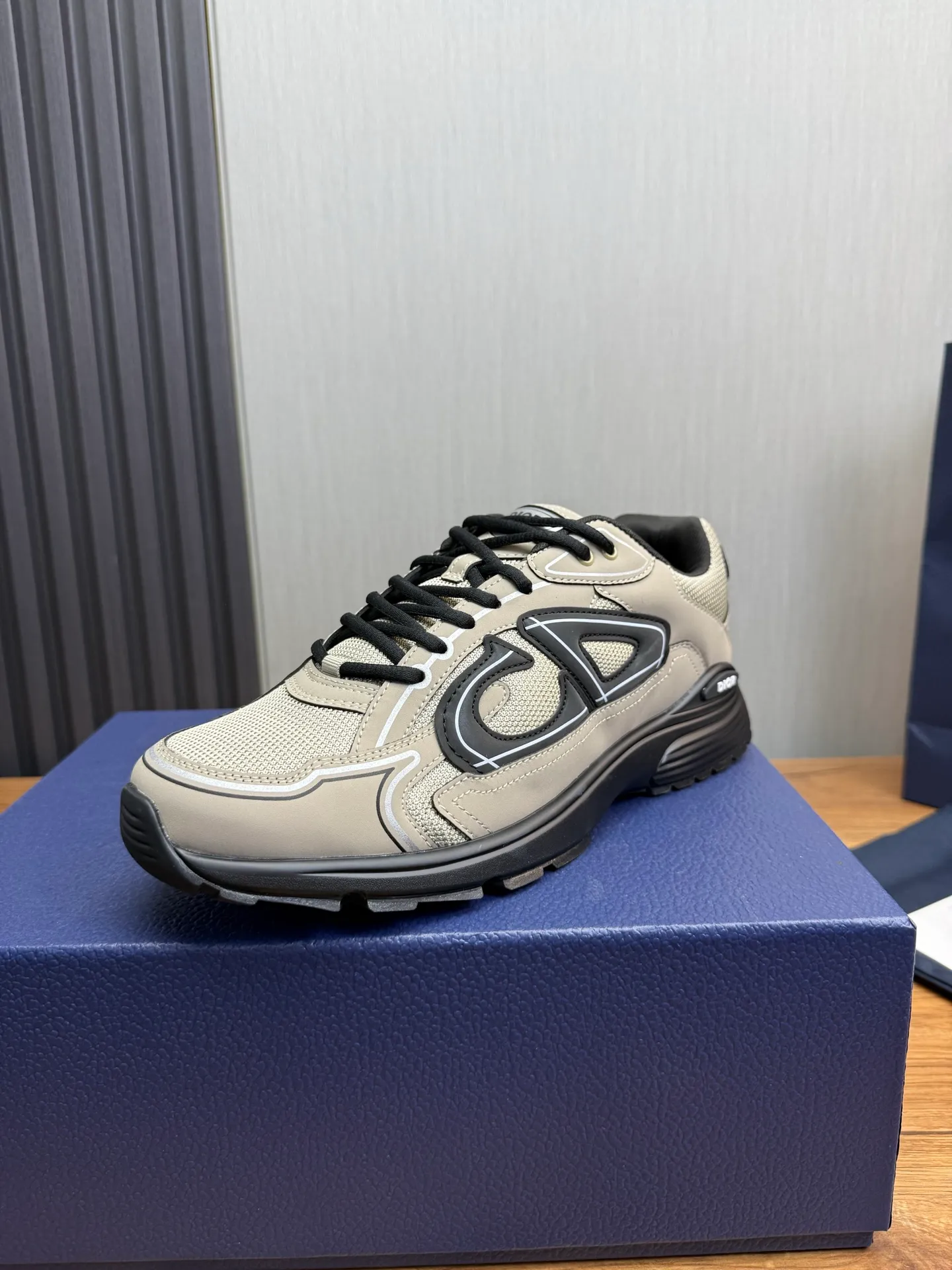 Men's men's shoes 💰580💰 Dior Dior.B30 couple hot sale ❤️💚Official website 1:1 replica ⬆️Imported cowhide stitching, comfortable mesh lining 35-45 (45 customized, non-refundable)